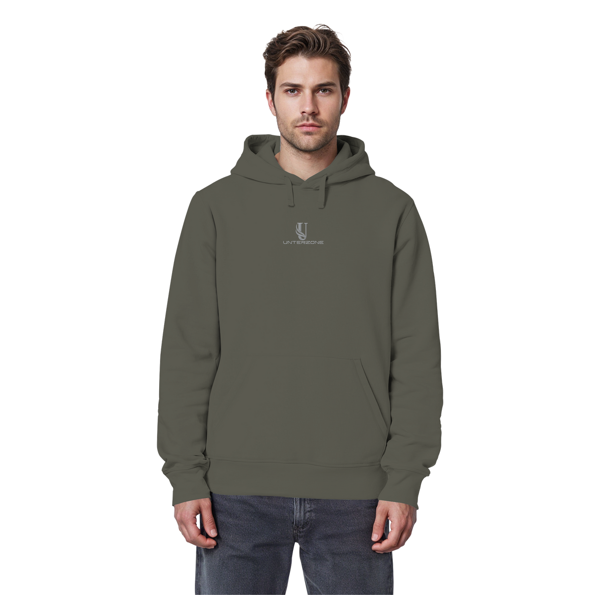 Unterzone Basic-Hoodie mit Bio-Baumwolle