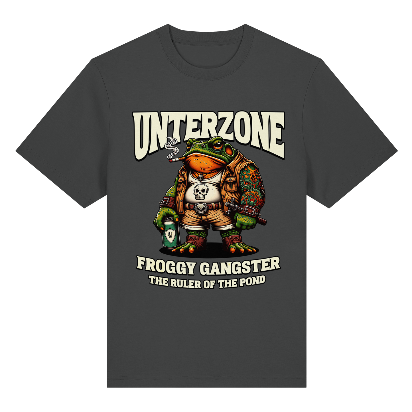 Unterzone Froggy Gangster - Organic Heavy Shirt