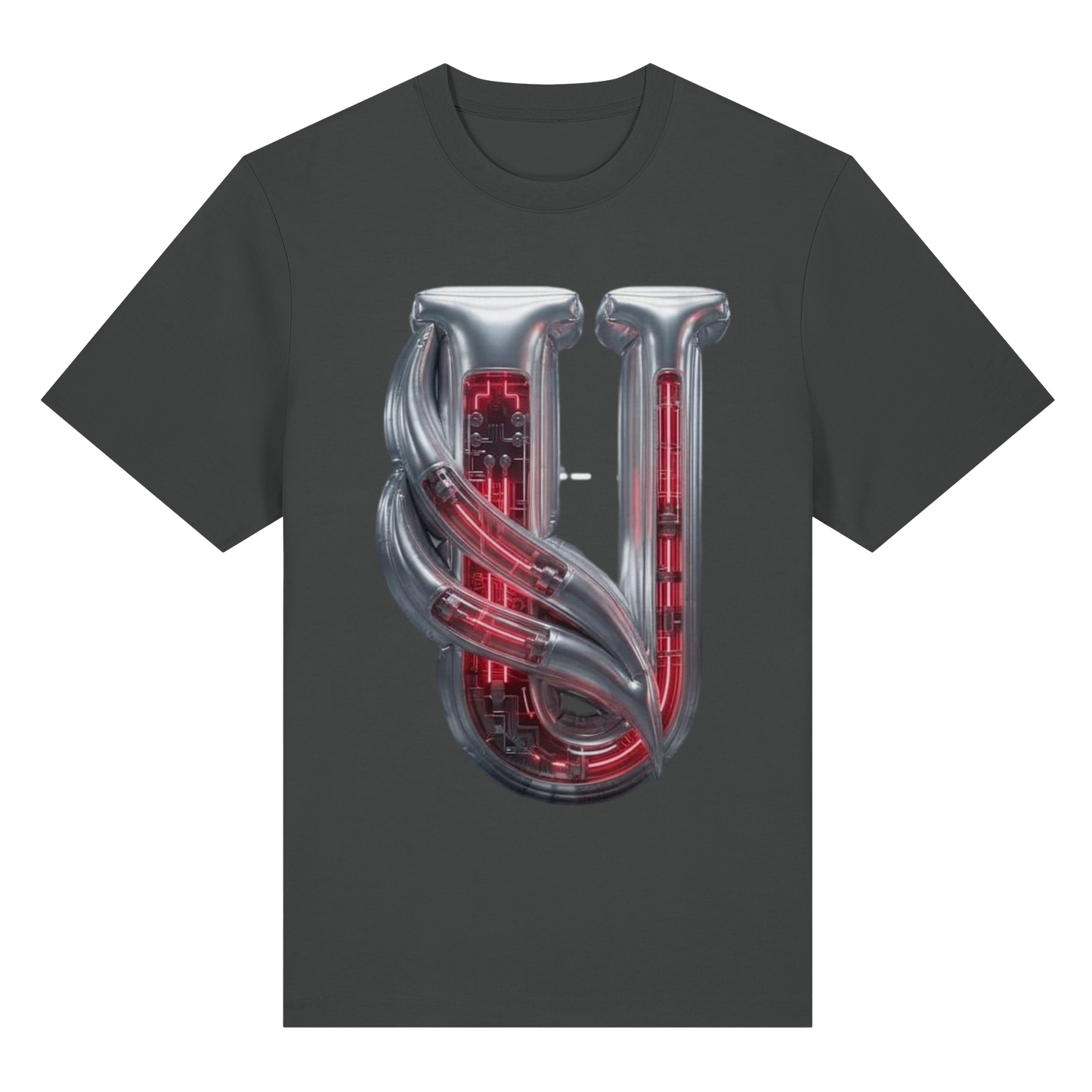 Unterzone Cyborg Logo - Organic Heavy Shirt