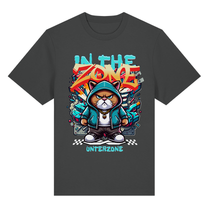 Unterzone Cat In The Zone – Heavy-Shirt aus Bio-Baumwolle