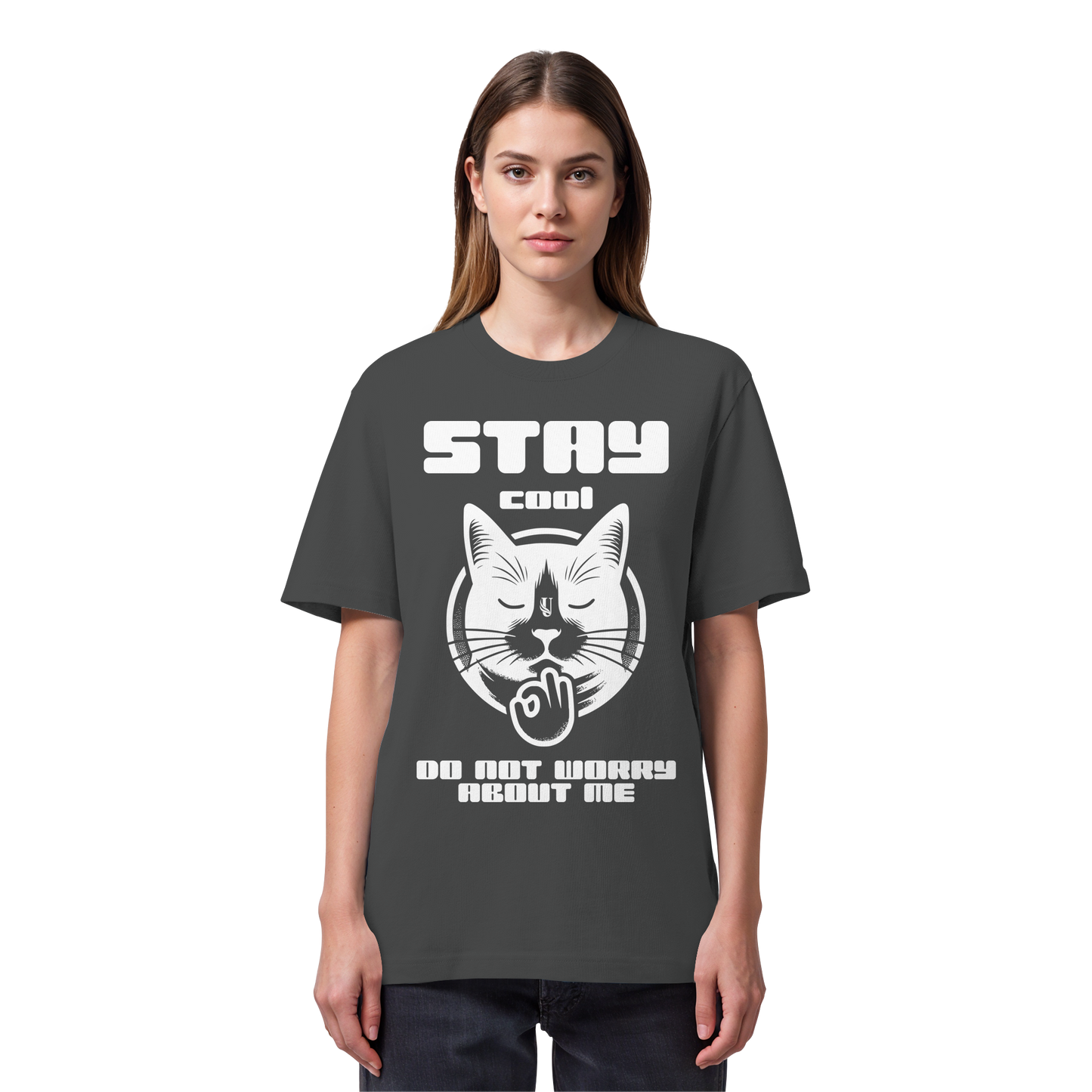 Unterzone Stay Cool Cat - Organic Heavy Shirt