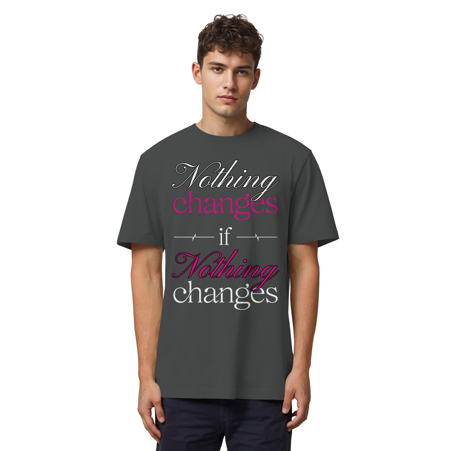 Unterzone Nothing Changes If Nothing Changes  - Organic Heavy Shirt