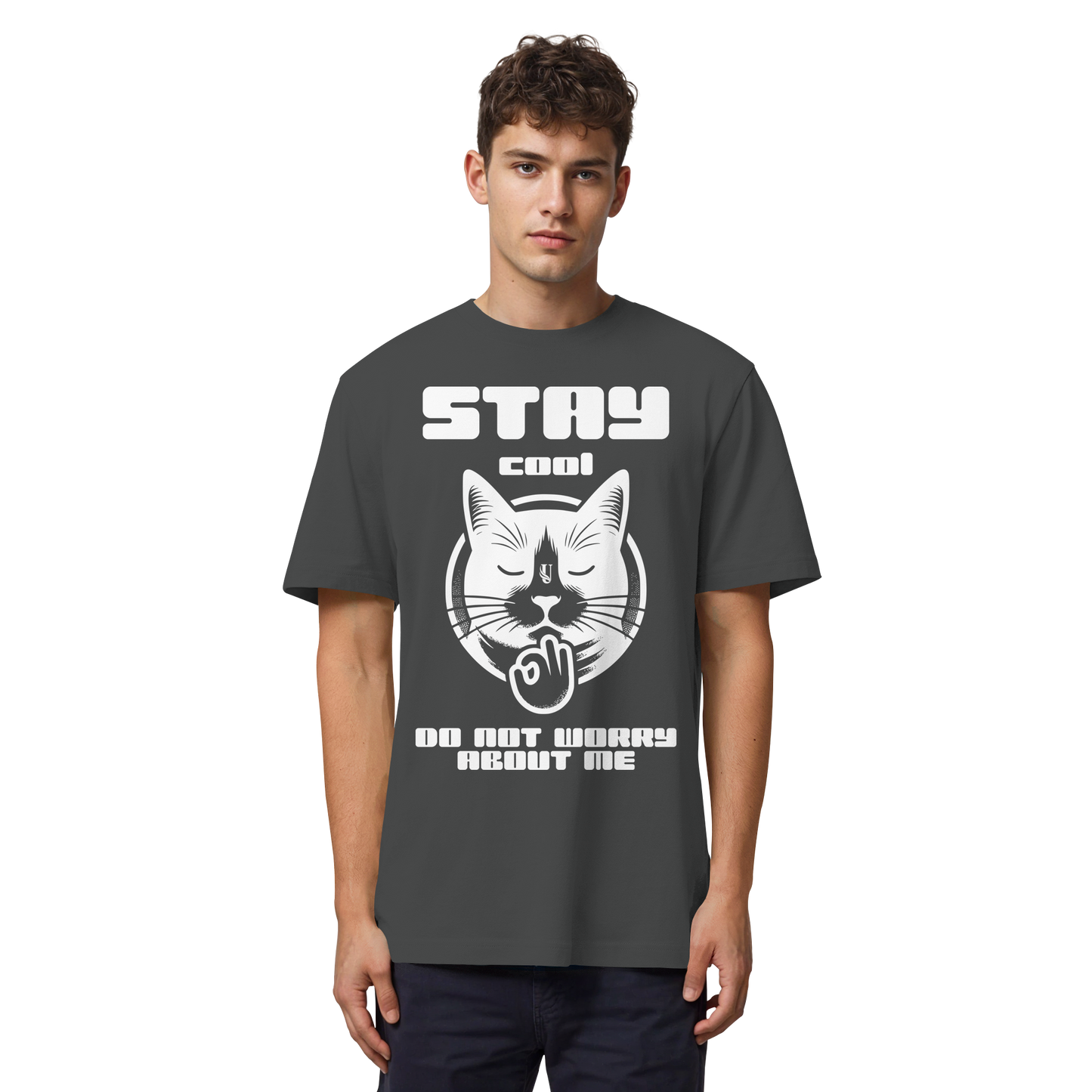 Unterzone Stay Cool Cat - Organic Heavy Shirt