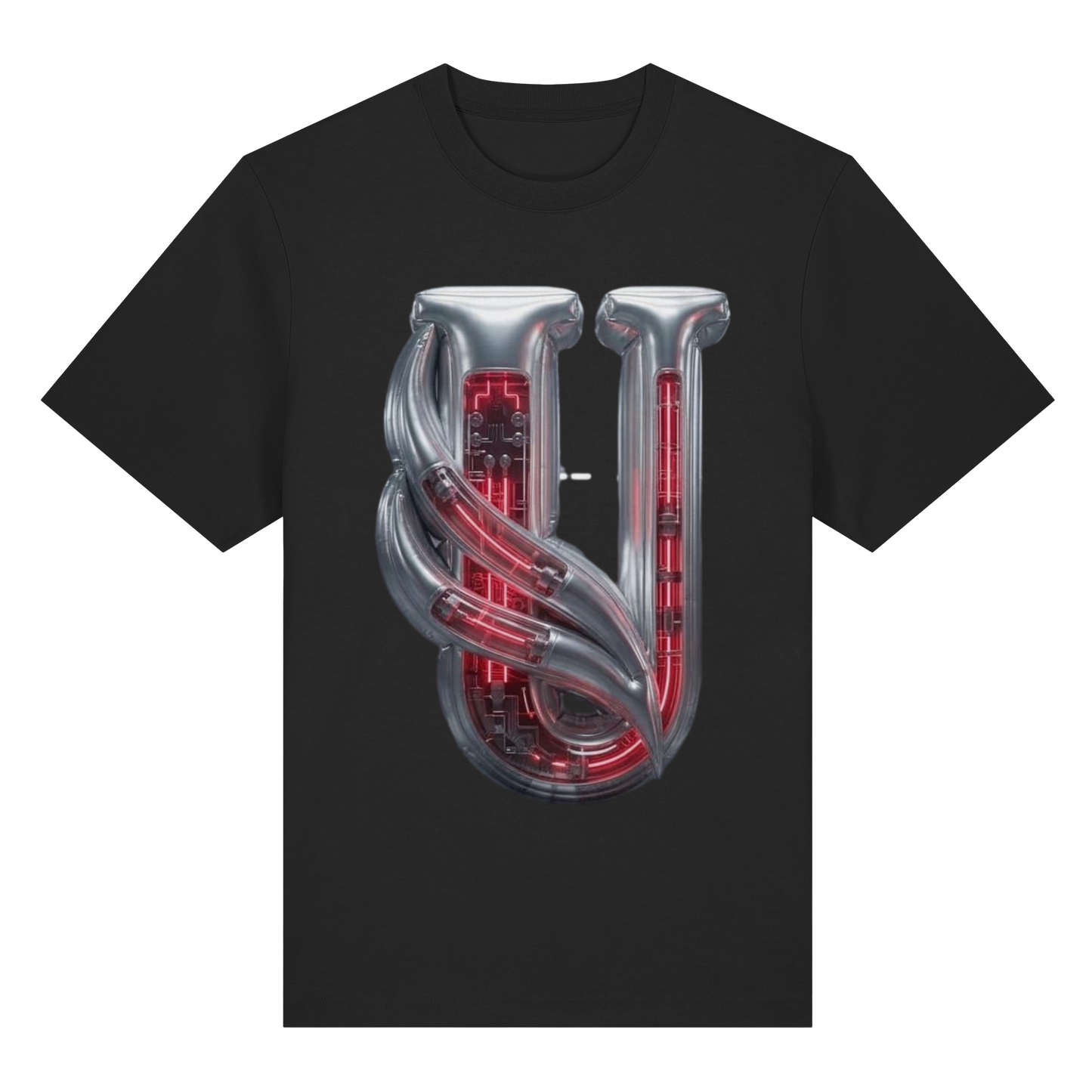 Unterzone Cyborg Logo - Organic Heavy Shirt