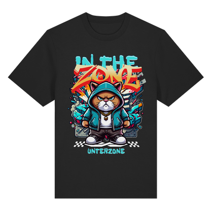 Unterzone Cat In The Zone – Heavy-Shirt aus Bio-Baumwolle