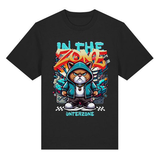 Unterzone Cat In The Zone - Organic Heavy Shirt