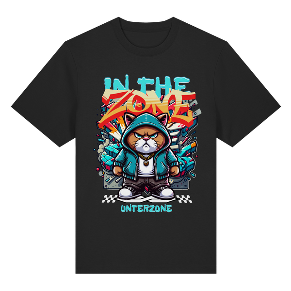 Unterzone Cat In The Zone - Organic Heavy Shirt