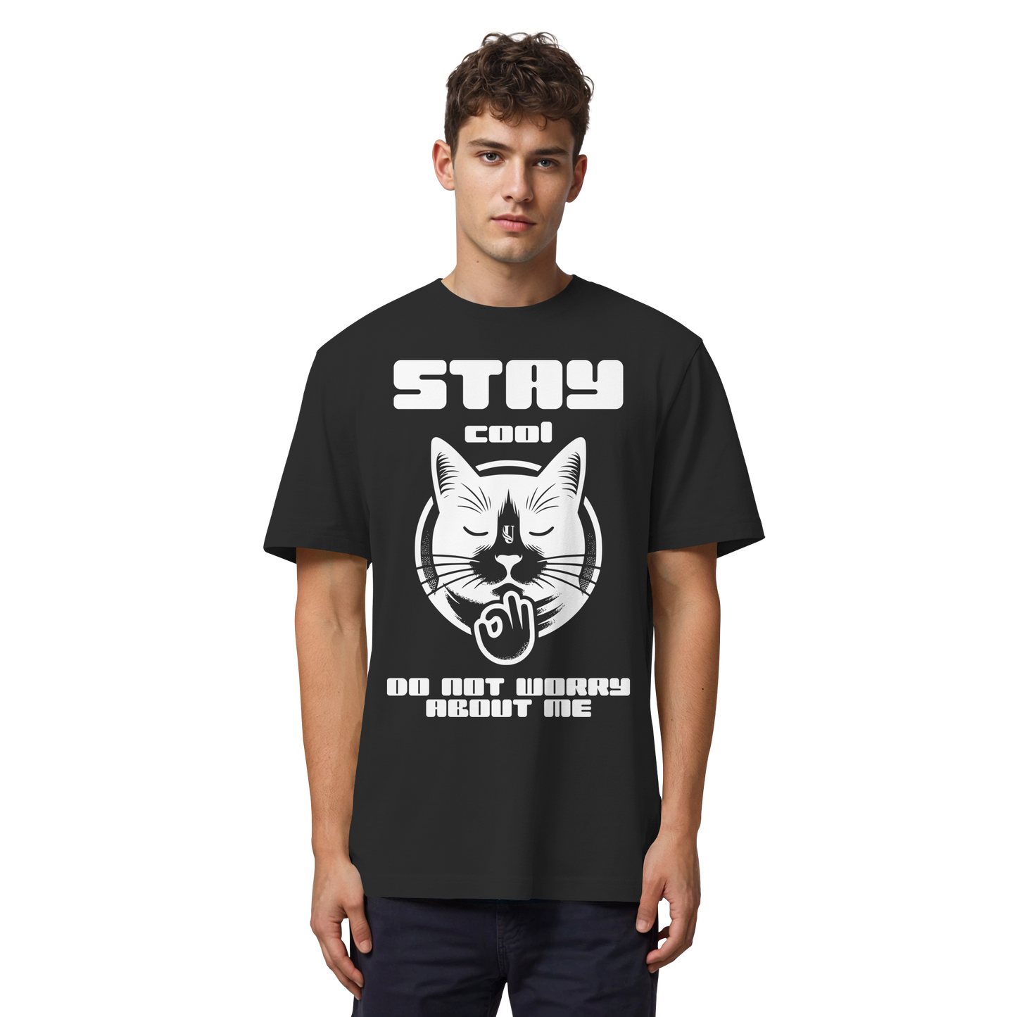 Unterzone Stay Cool Cat - Organic Heavy Shirt