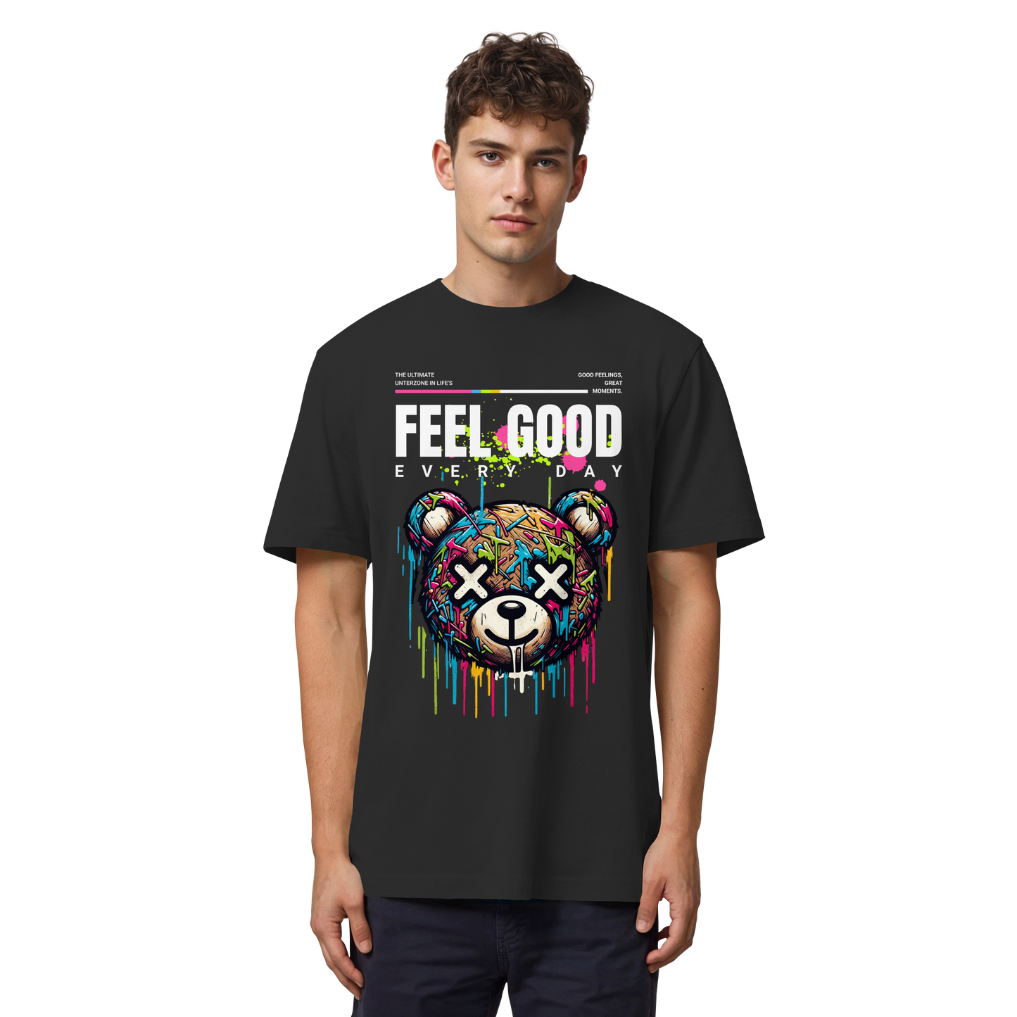 Unterzone Fell Good Every Day Teddy - Organic Heavy Shirt