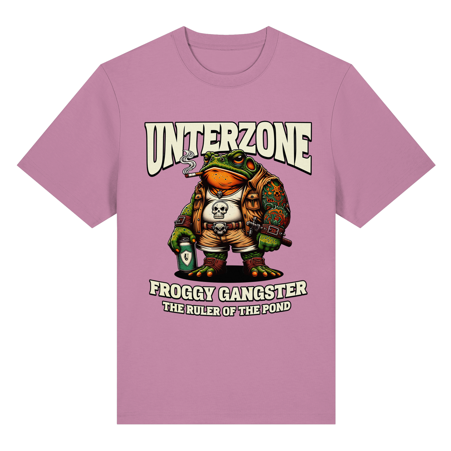 Unterzone Froggy Gangster - Organic Heavy Shirt