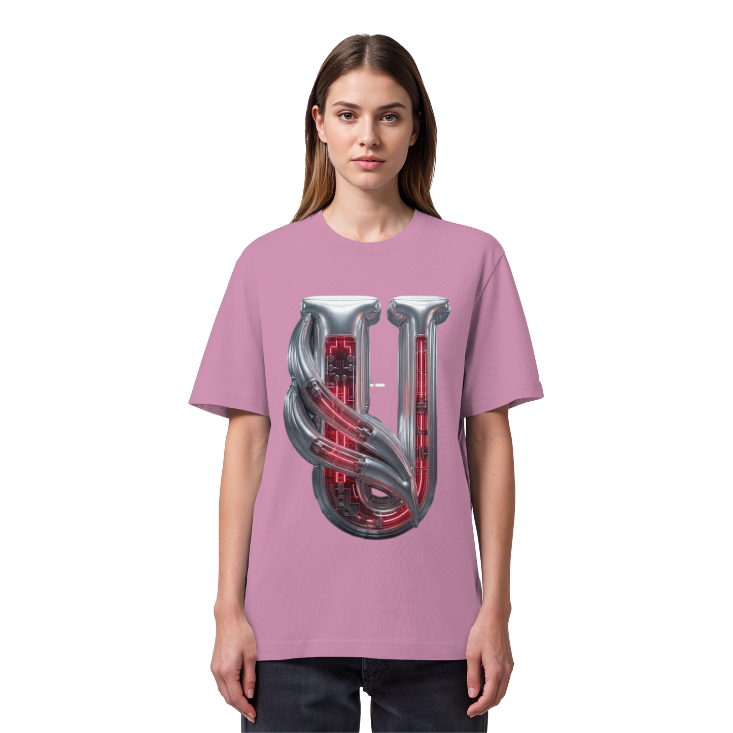 Unterzone Cyborg Logo - Organic Heavy Shirt