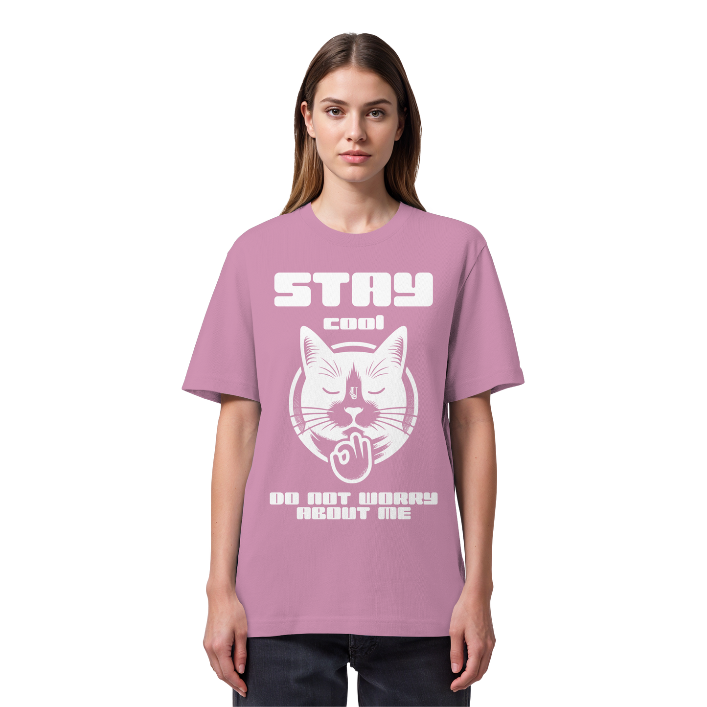 Unterzone Stay Cool Cat - Organic Heavy Shirt