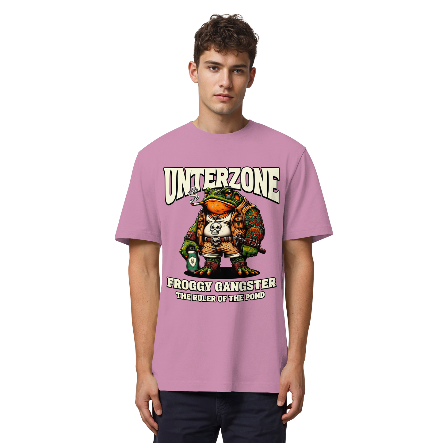 Unterzone Froggy Gangster - Organic Heavy Shirt