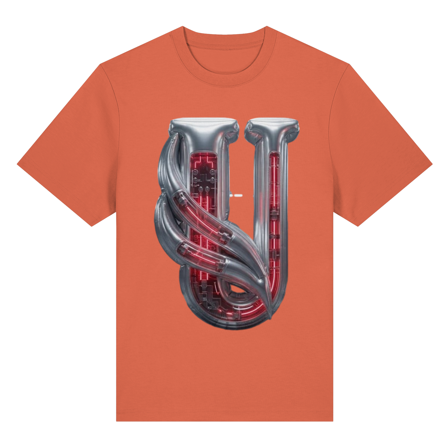 Unterzone Cyborg Logo - Organic Heavy Shirt