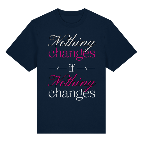 Unterzone Nothing Changes If Nothing Changes  - Organic Heavy Shirt