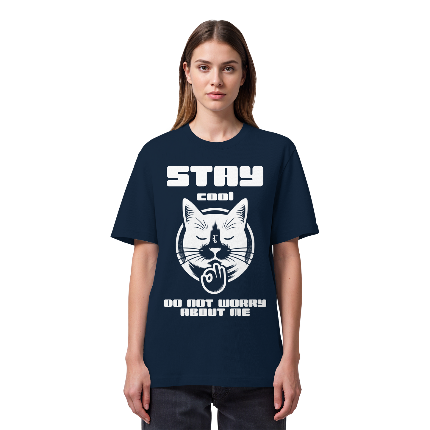 Unterzone Stay Cool Cat - Organic Heavy Shirt