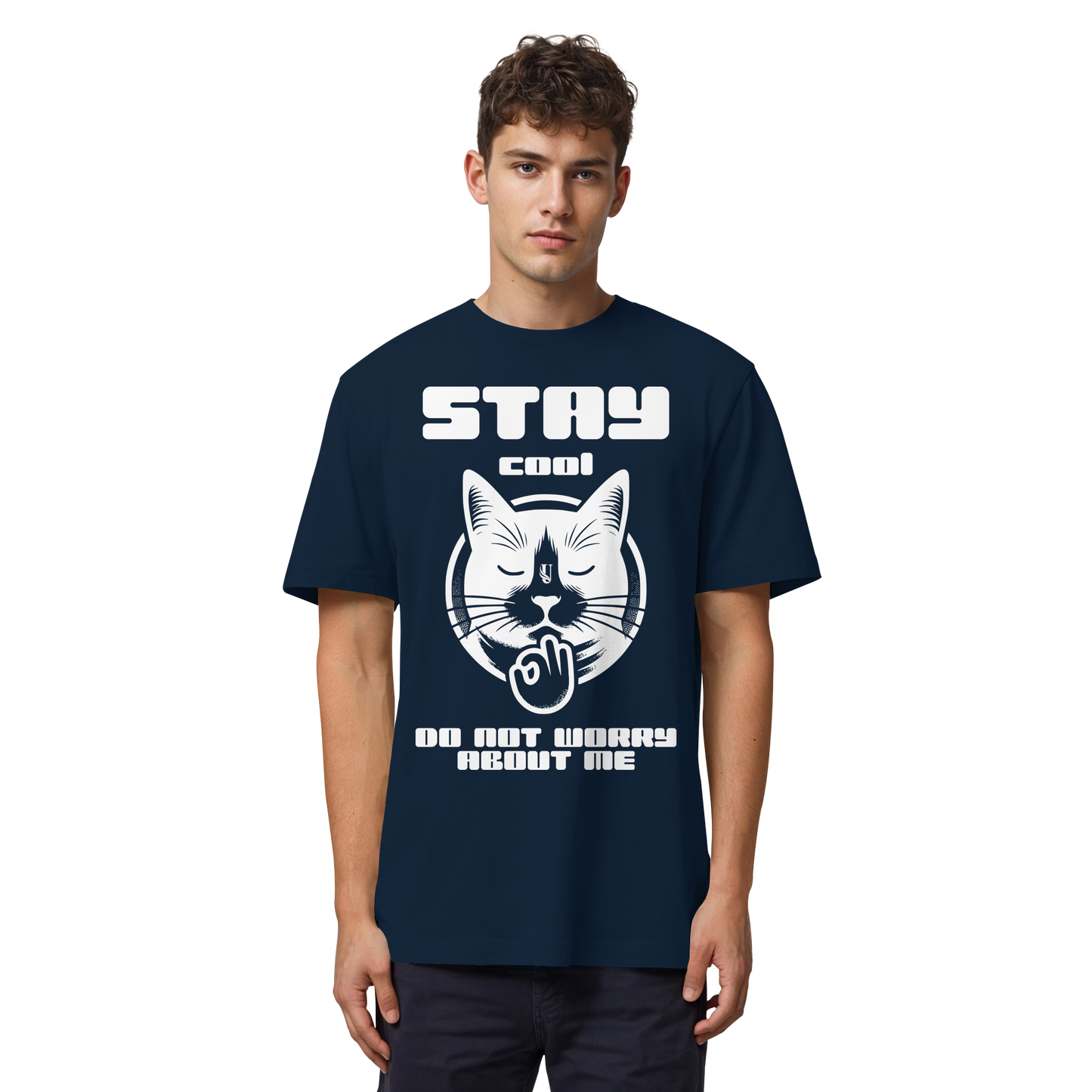 Unterzone Stay Cool Cat - Organic Heavy Shirt