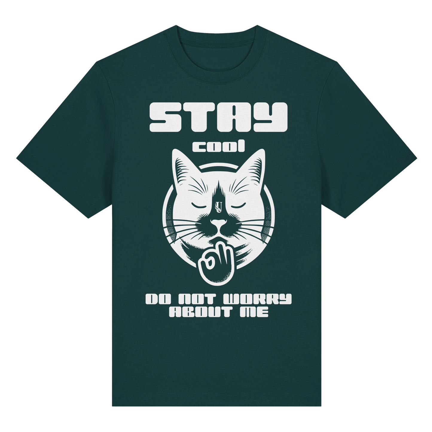 Unterzone Stay Cool Cat - Organic Heavy Shirt