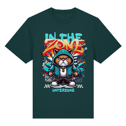 Unterzone Cat In The Zone – Heavy-Shirt aus Bio-Baumwolle