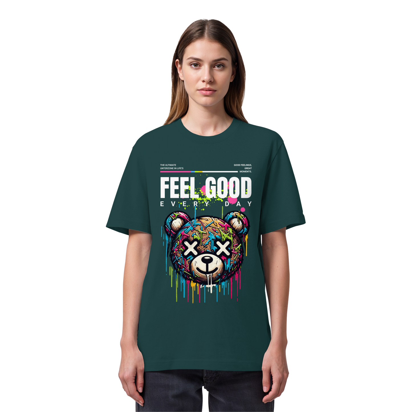 Unterzone Fell Good Every Day Teddy - Organic Heavy Shirt