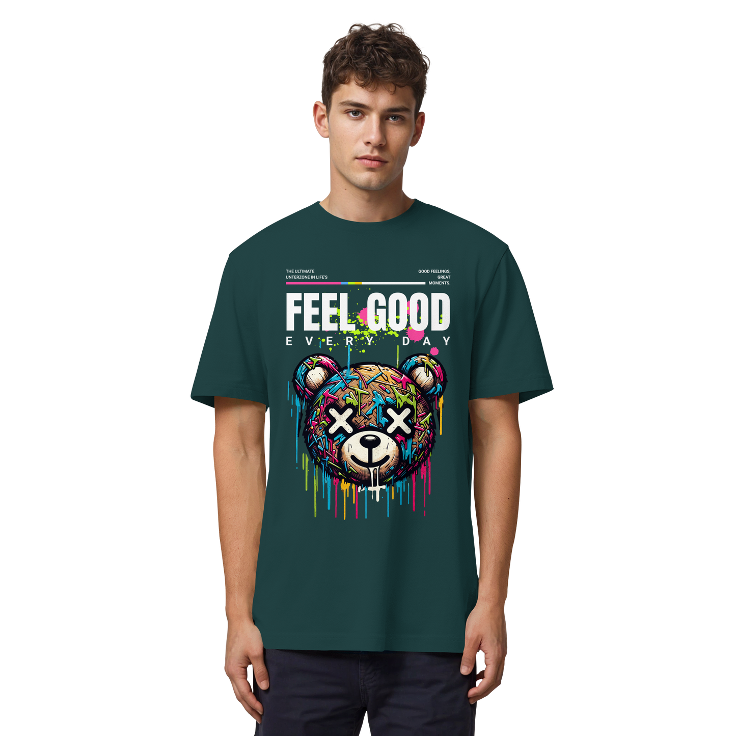 Unterzone Fell Good Every Day Teddy - Organic Heavy Shirt