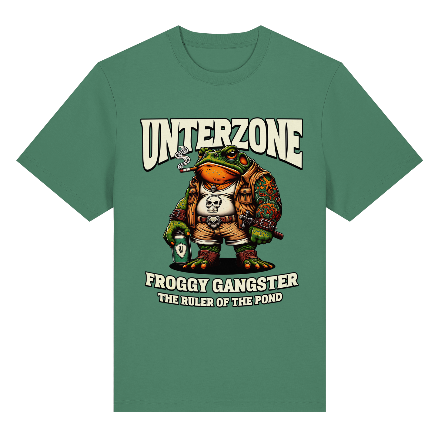 Unterzone Froggy Gangster - Organic Heavy Shirt