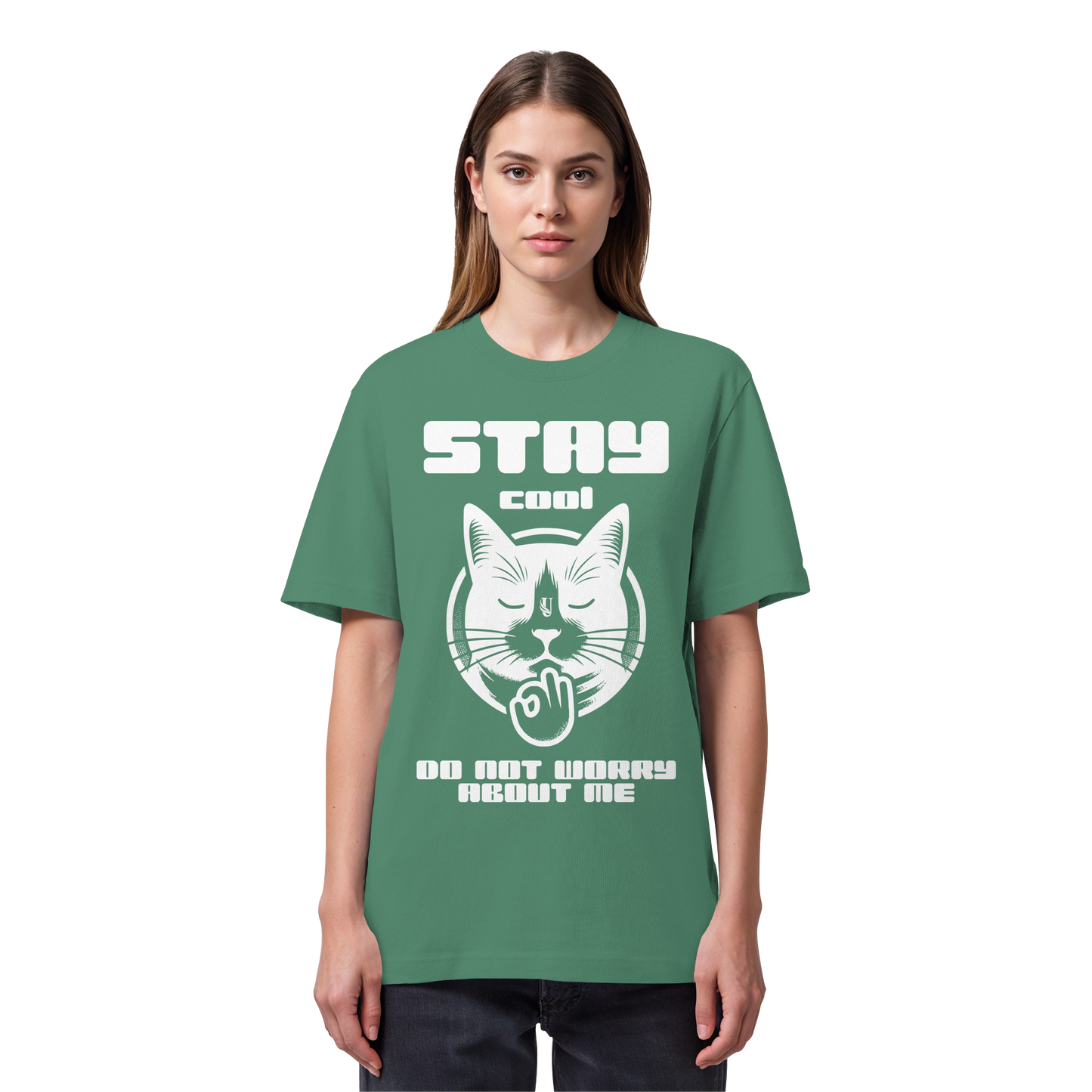 Unterzone Stay Cool Cat - Organic Heavy Shirt