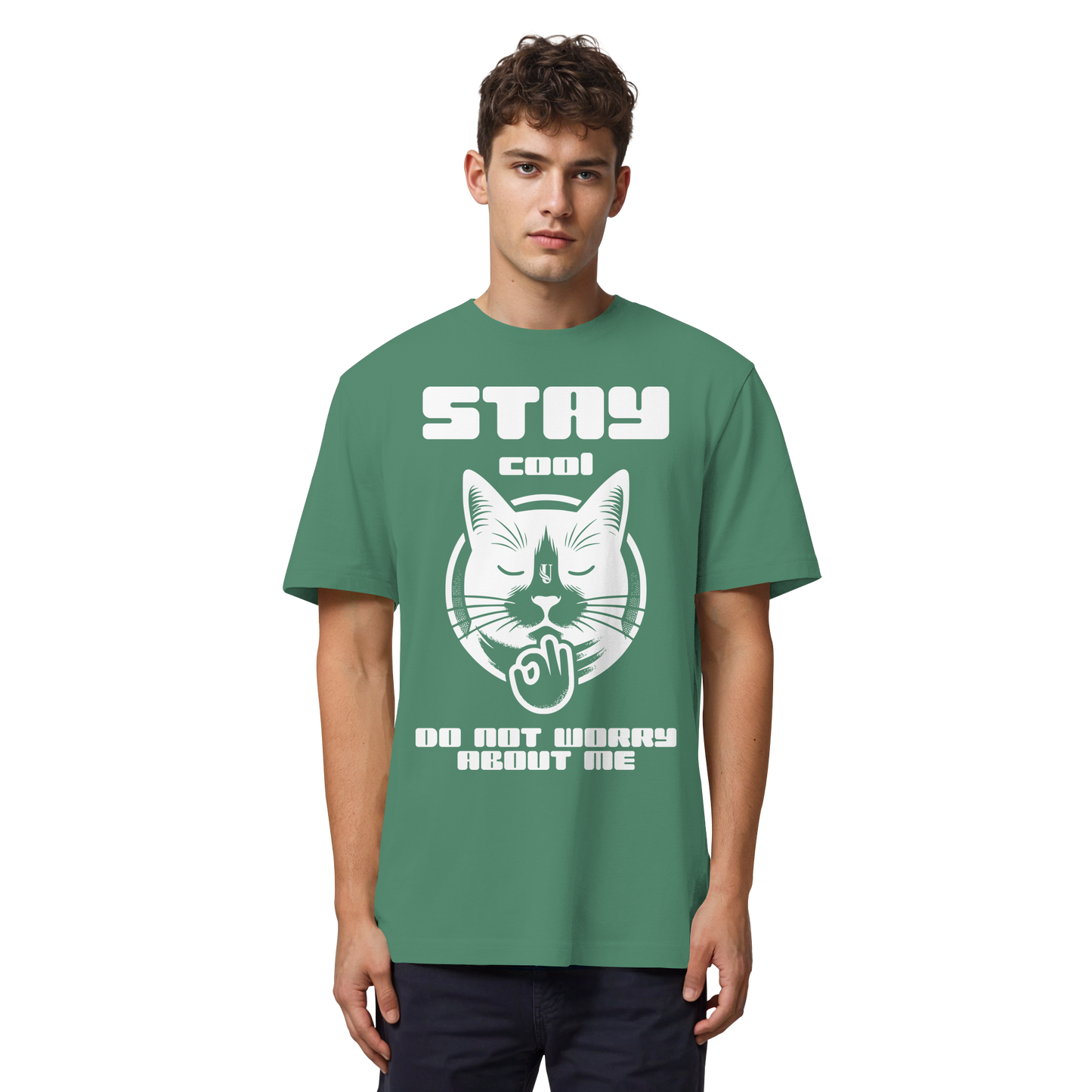 Unterzone Stay Cool Cat - Organic Heavy Shirt