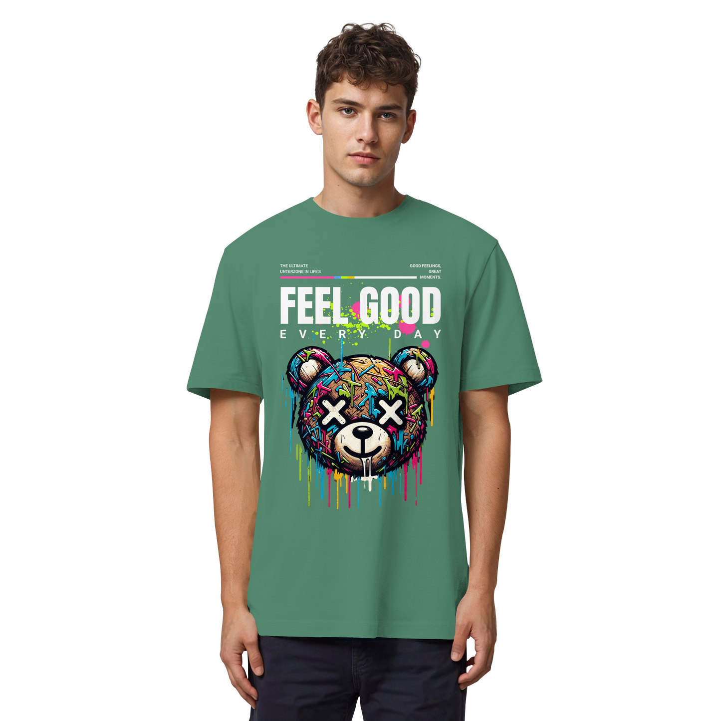 Unterzone Fell Good Every Day Teddy - Organic Heavy Shirt