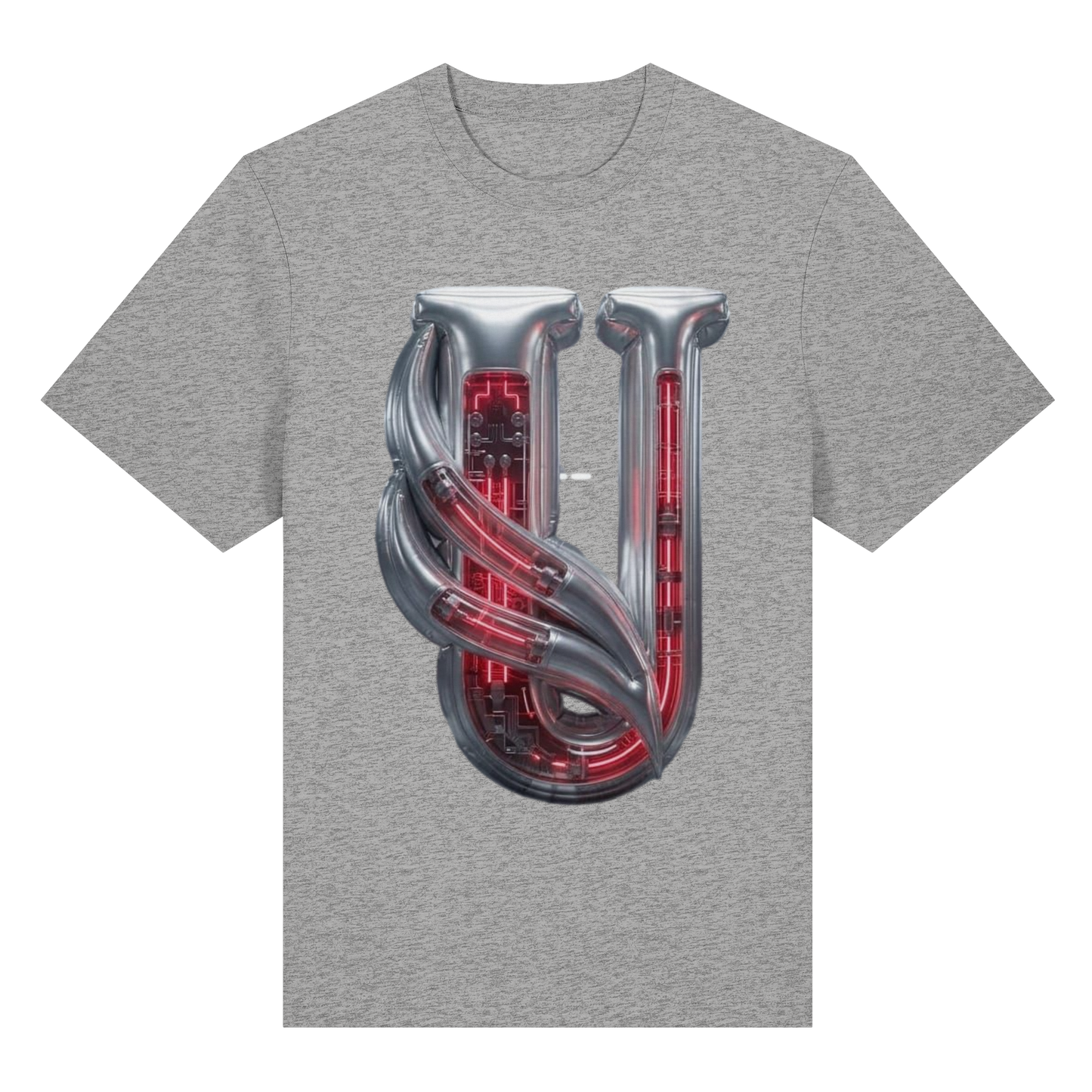 Unterzone Cyborg Logo - Organic Heavy Shirt