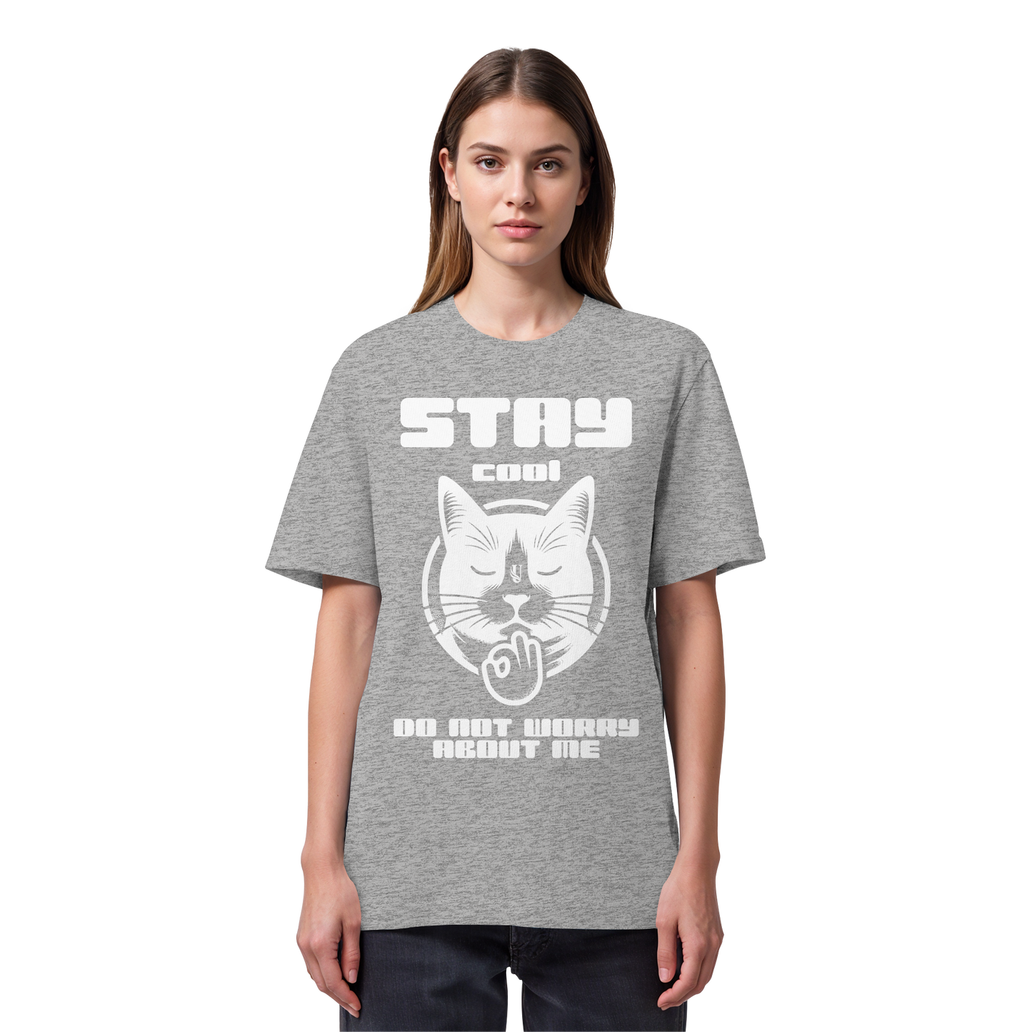 Unterzone Stay Cool Cat - Organic Heavy Shirt