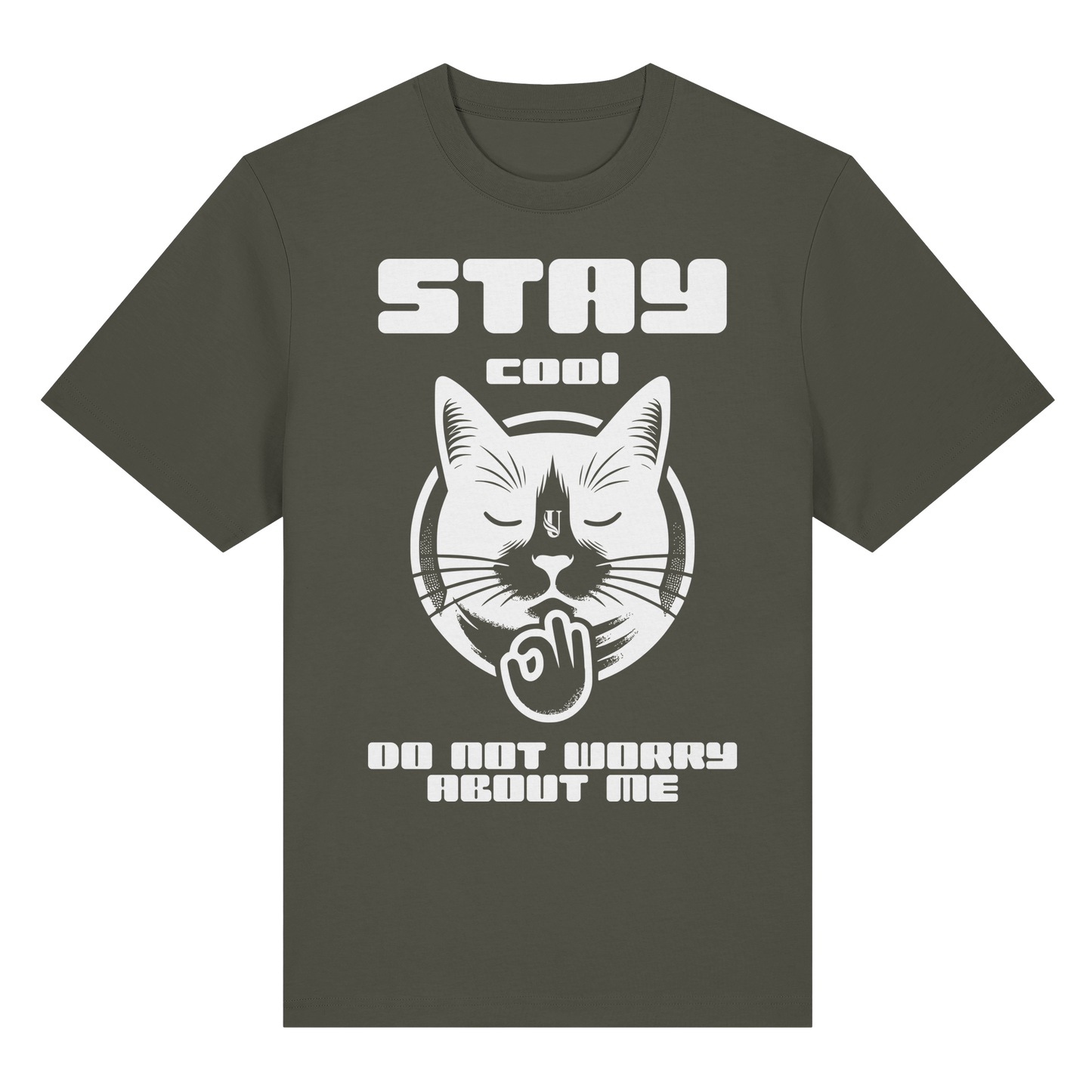Unterzone Stay Cool Cat - Organic Heavy Shirt