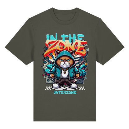Unterzone Cat In The Zone – Heavy-Shirt aus Bio-Baumwolle