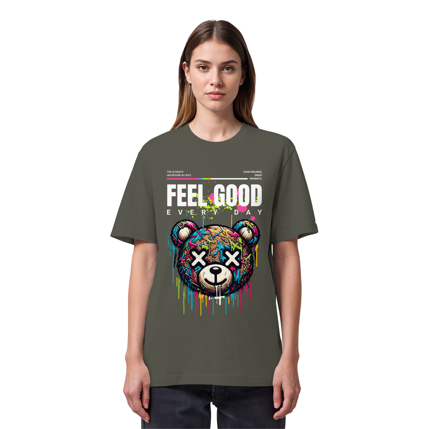 Unterzone Fell Good Every Day Teddy - Organic Heavy Shirt