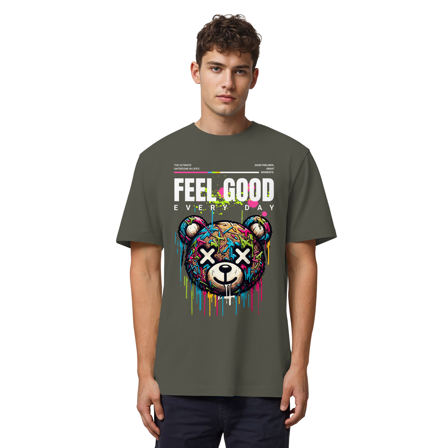 Unterzone Fell Good Every Day Teddy - Organic Heavy Shirt