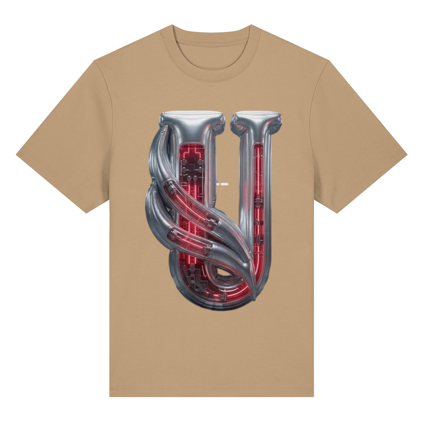 Unterzone Cyborg Logo - Organic Heavy Shirt
