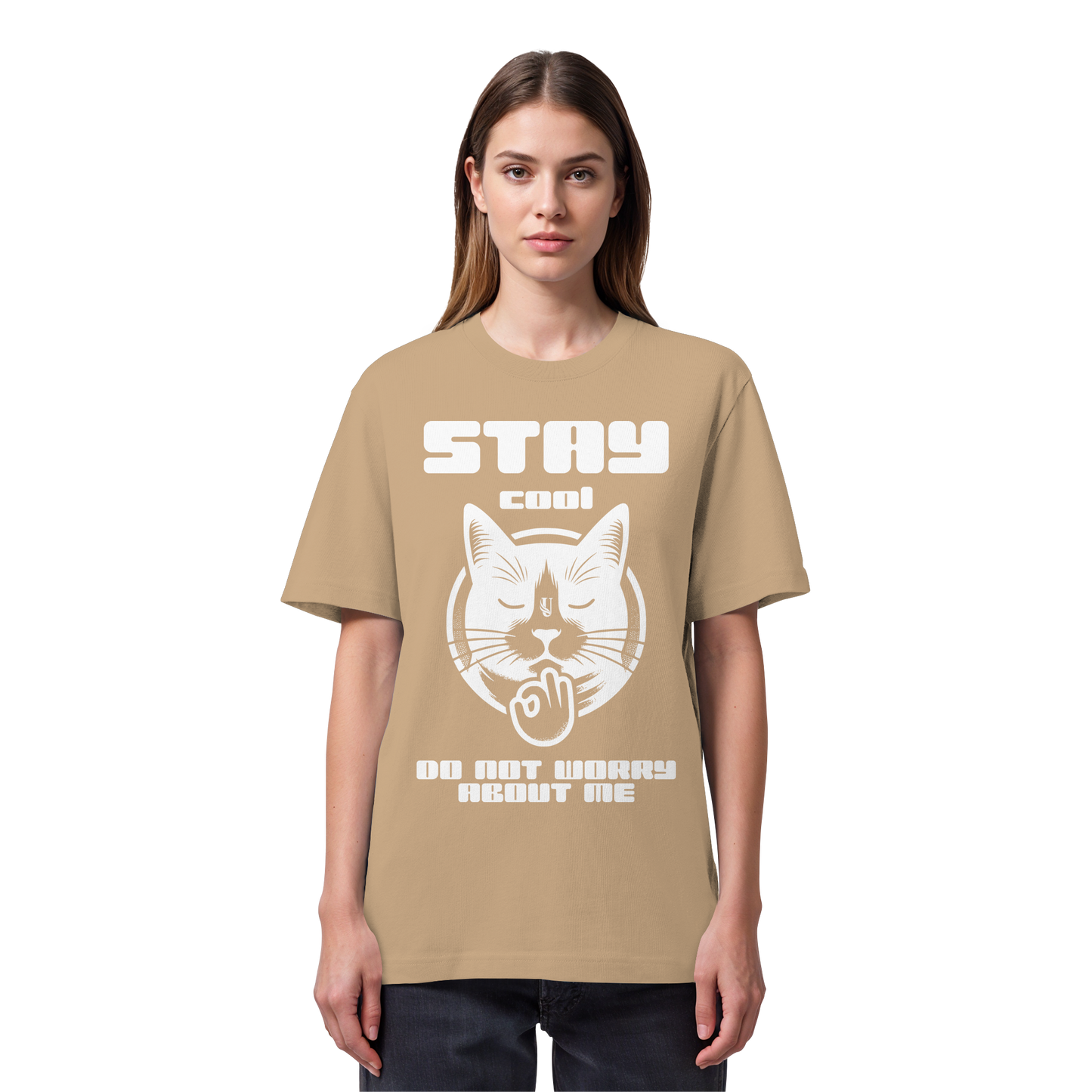 Unterzone Stay Cool Cat - Organic Heavy Shirt