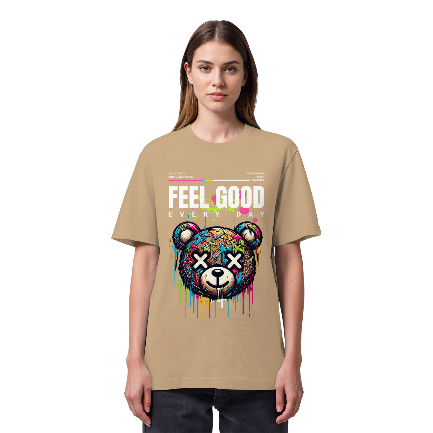Unterzone Fell Good Every Day Teddy - Organic Heavy Shirt