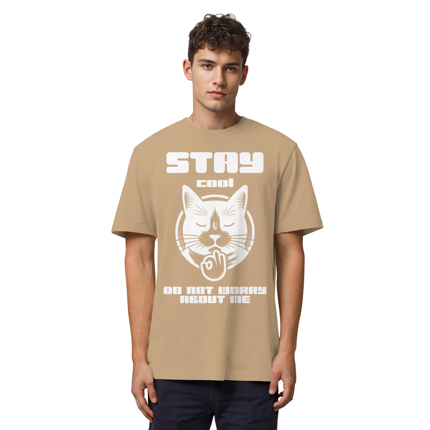 Unterzone Stay Cool Cat - Organic Heavy Shirt