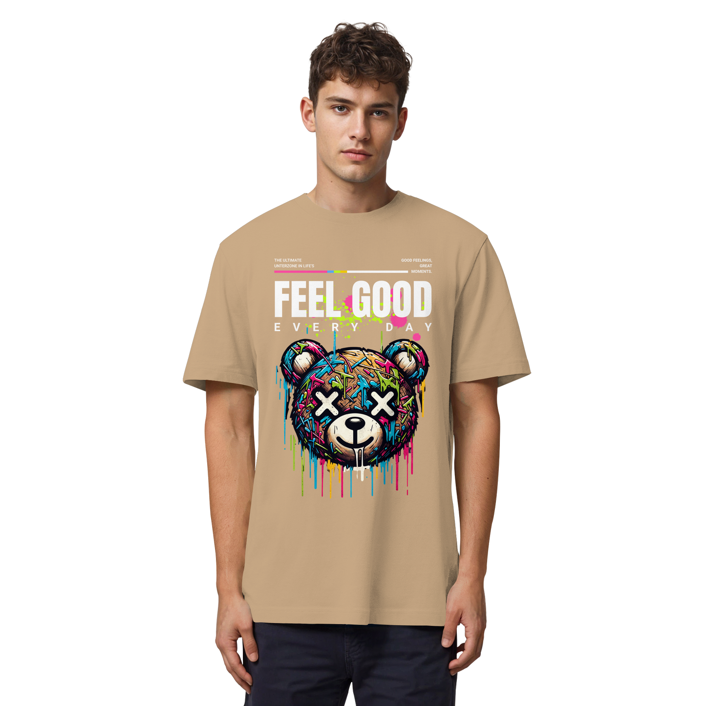 Unterzone Fell Good Every Day Teddy - Organic Heavy Shirt