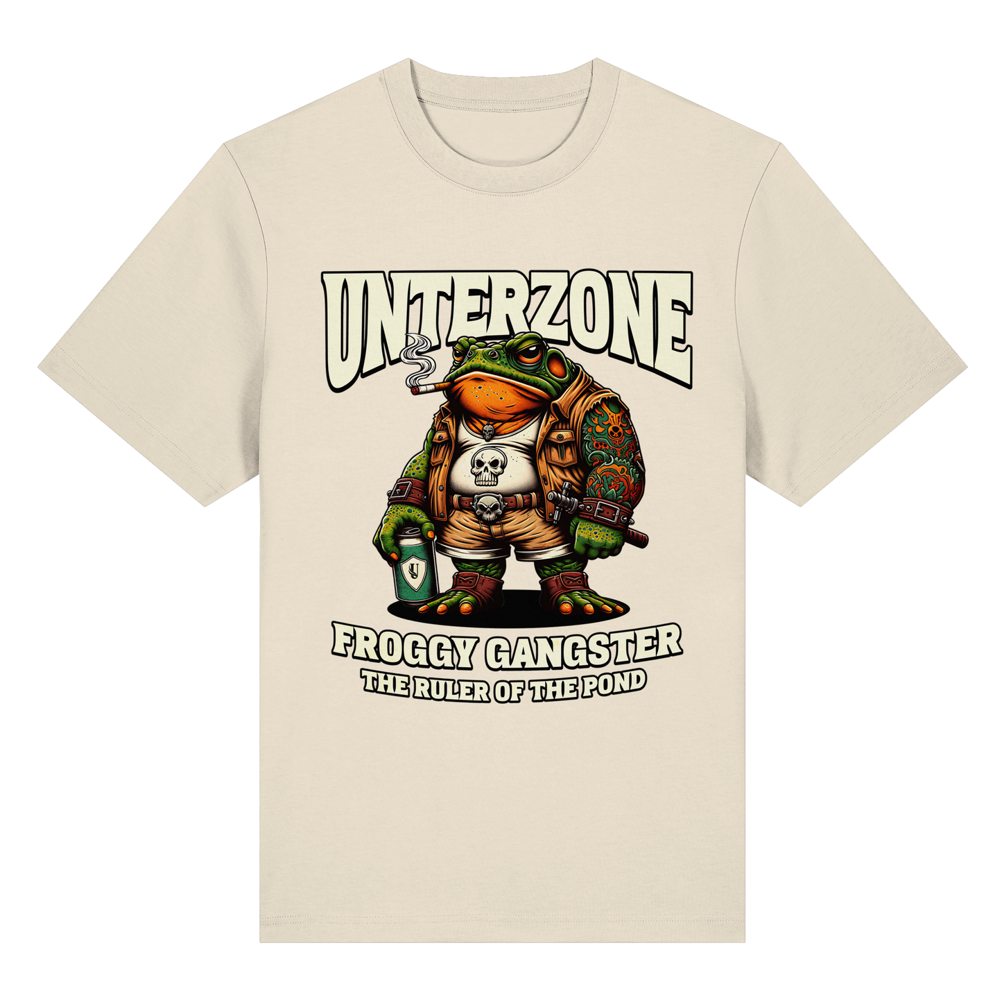 Unterzone Froggy Gangster - Organic Heavy Shirt