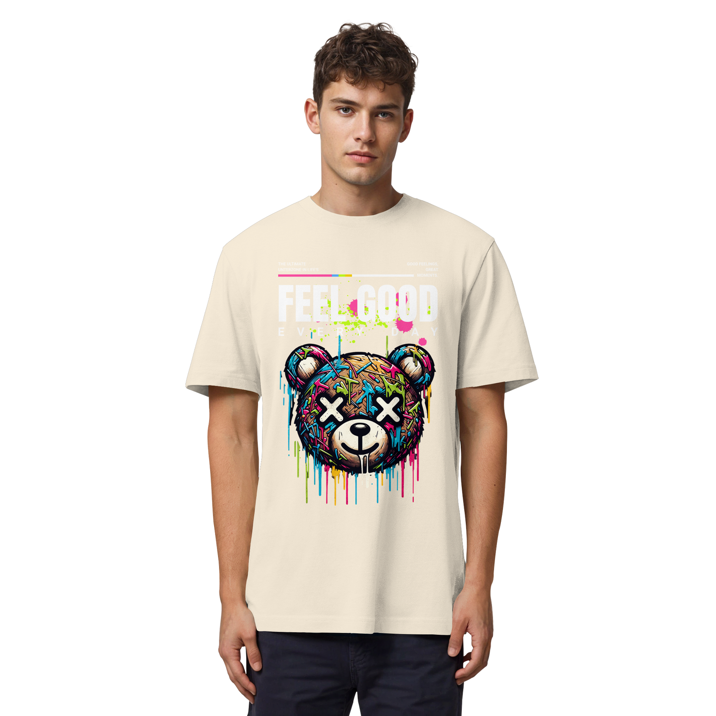 Unterzone Fell Good Every Day Teddy - Organic Heavy Shirt