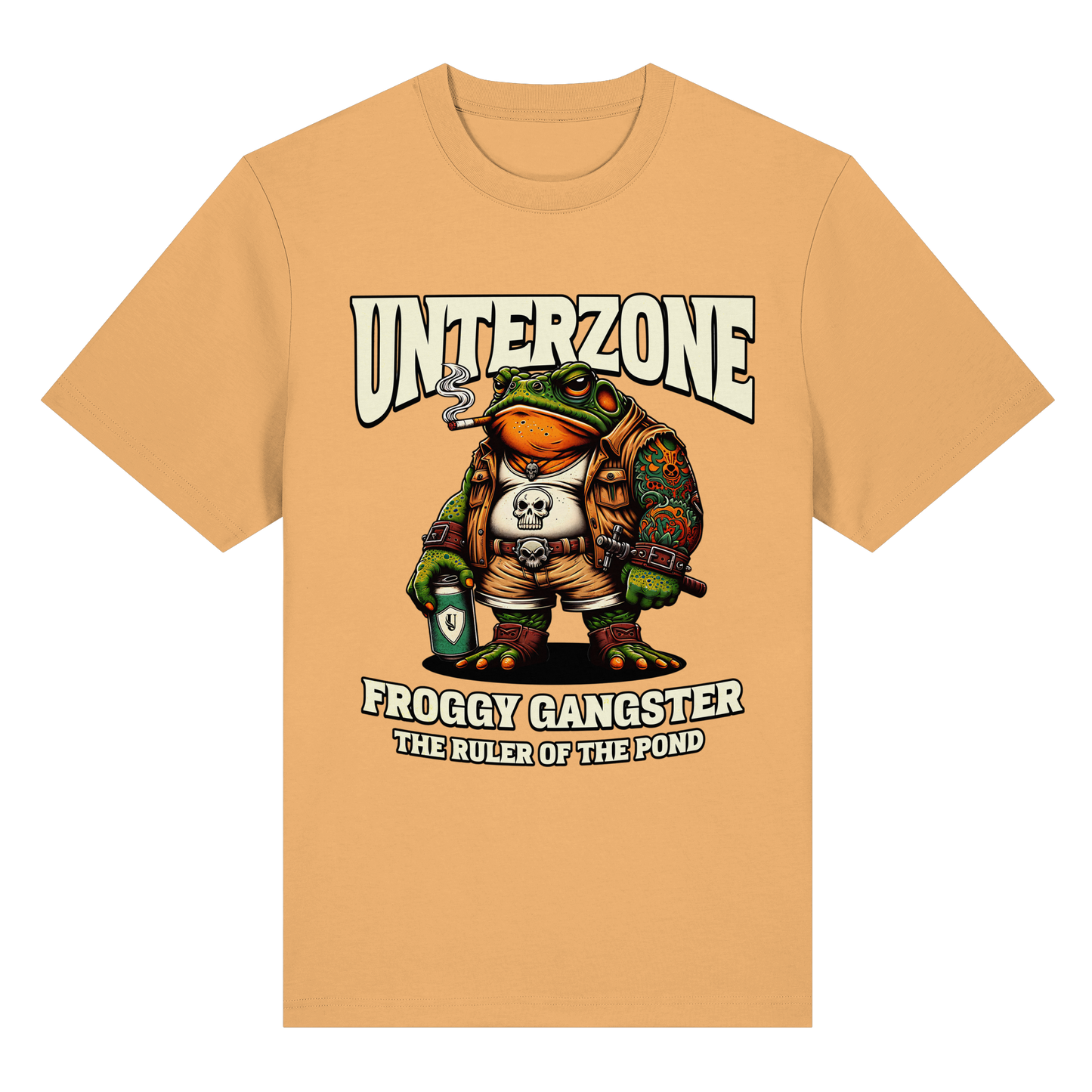 Unterzone Froggy Gangster - Organic Heavy Shirt