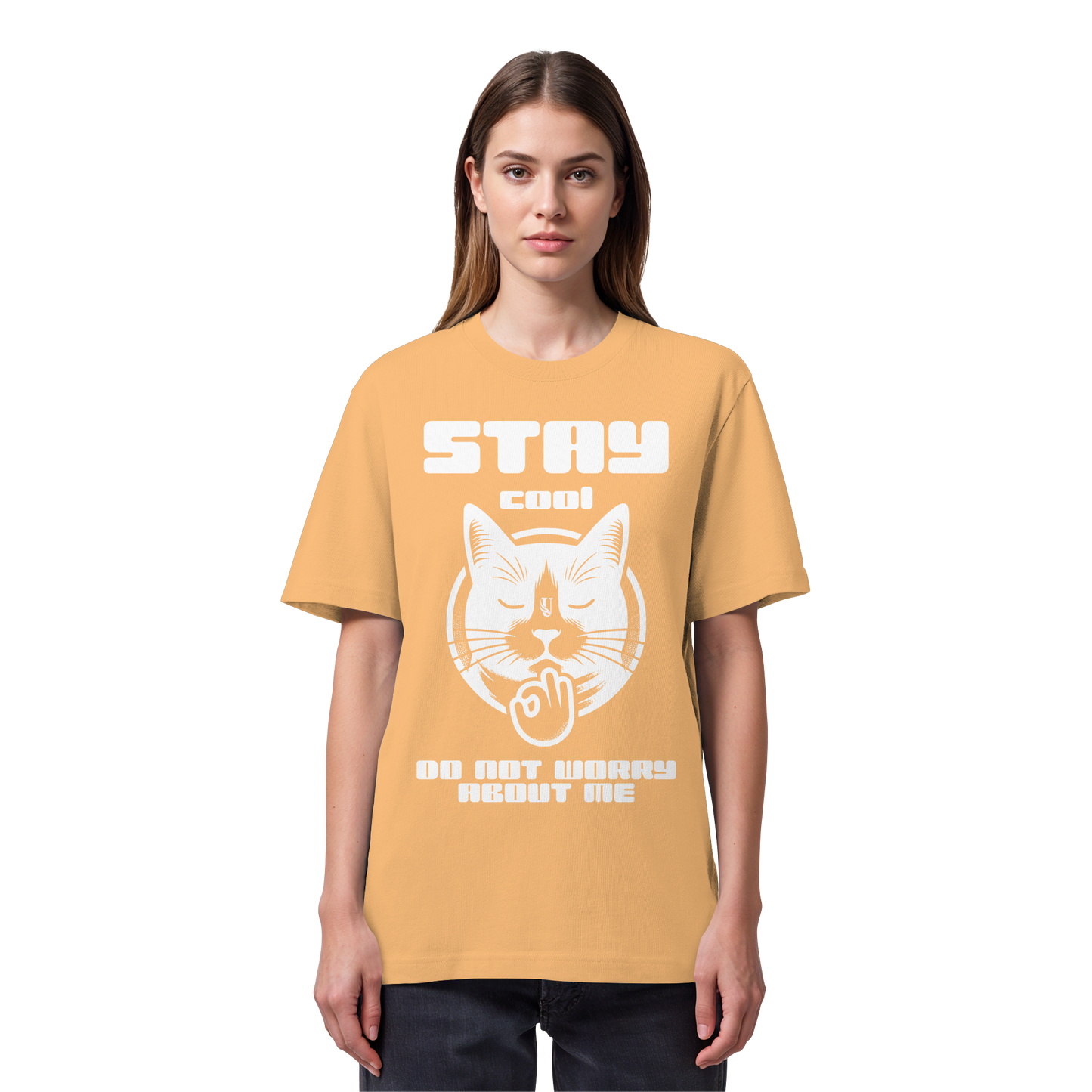 Unterzone Stay Cool Cat - Organic Heavy Shirt