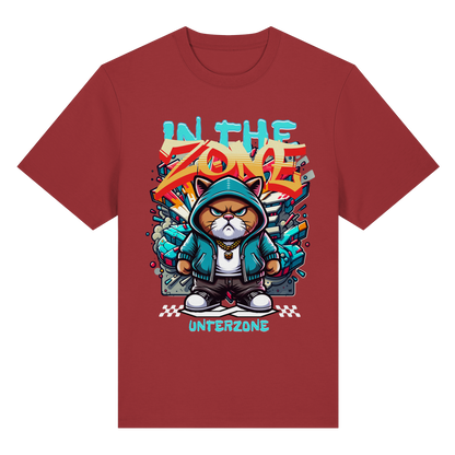 Unterzone Cat In The Zone – Heavy-Shirt aus Bio-Baumwolle