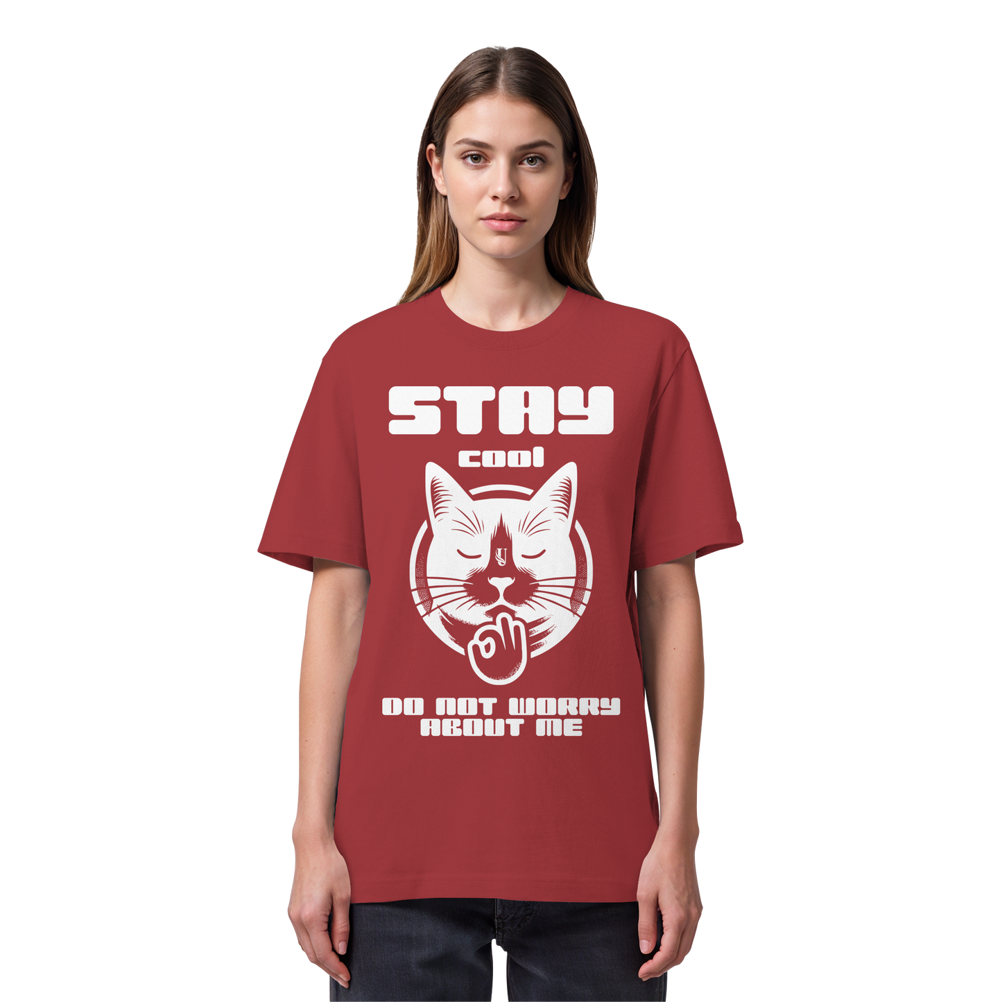 Unterzone Stay Cool Cat - Organic Heavy Shirt