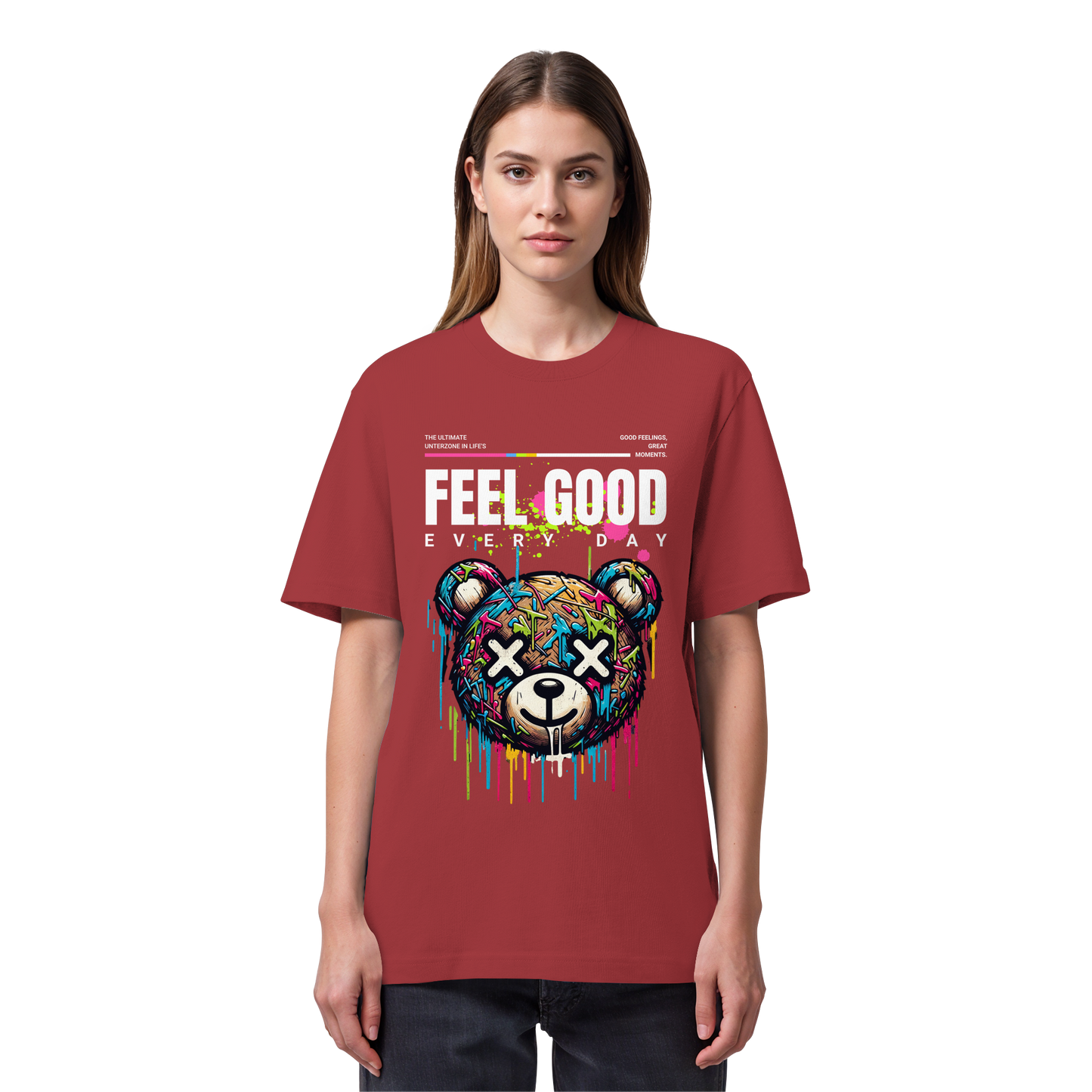 Unterzone Fell Good Every Day Teddy - Organic Heavy Shirt
