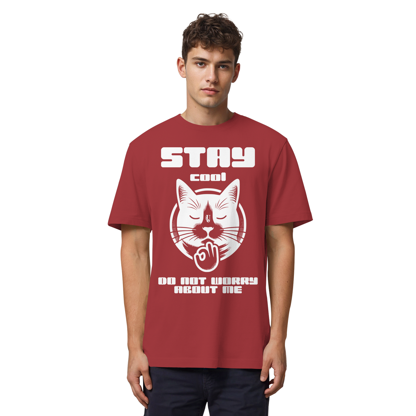 Unterzone Stay Cool Cat - Organic Heavy Shirt