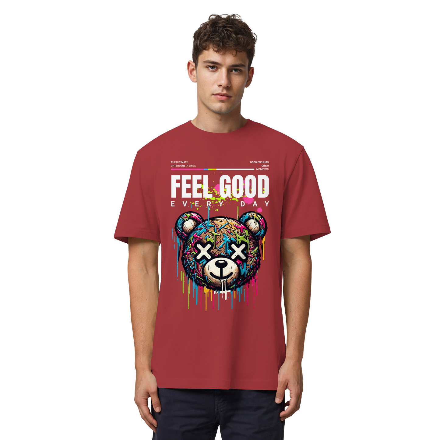 Unterzone Fell Good Every Day Teddy - Organic Heavy Shirt