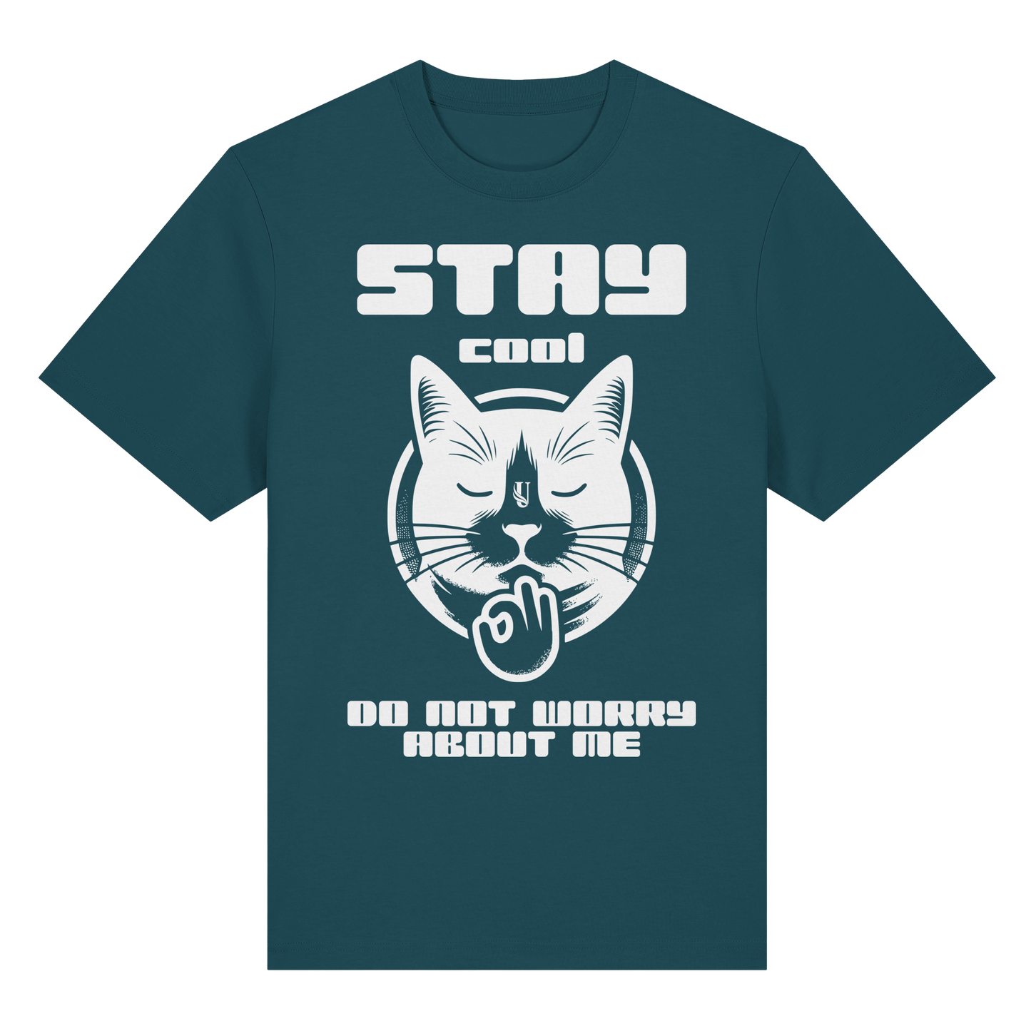 Unterzone Stay Cool Cat - Organic Heavy Shirt